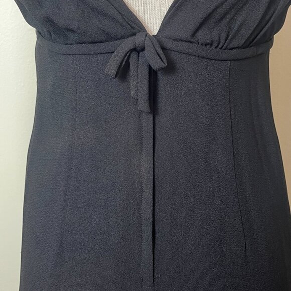 VINTAGE 40'S EDDIE MASTERS LBD LITTLE BLACK DRESS 2 - Picture 6 of 6